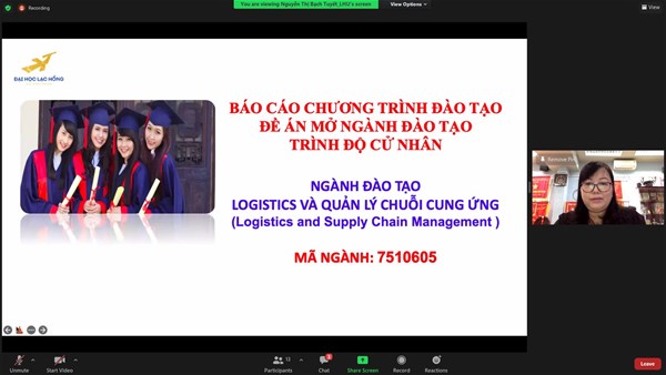 “Logistics và Quản lý chuỗi cung ứng”