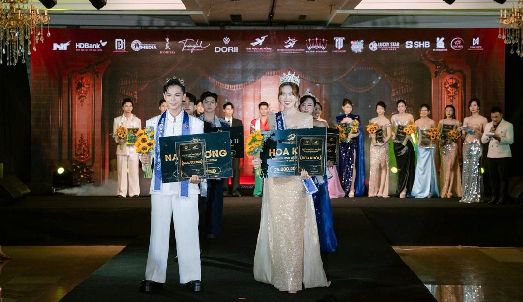  “Nét đẹp Sinh viên Lạc Hồng 2026” gọi tên Hoa khôi Nguyễn Thị Hà My và Nam vương Ngô Thế Hiệp